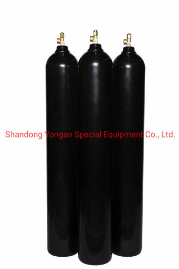 47L 200bar Seamless Steel Nitrogen/Hydrogen/Helium/Argon/Mixed Gas Cylinder