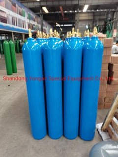 40L200bar 5.8mmhigh Pressure Vessel Seamless Steel Argon Gas Cylinder
