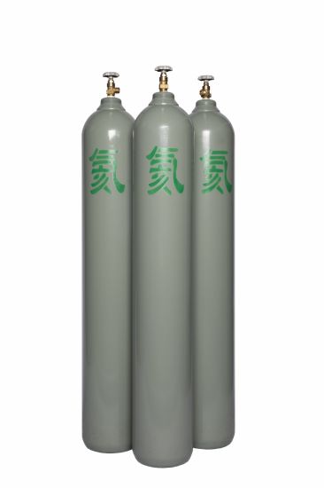 50L200bar 5.8mm High Pressure Vessel Seamless Steel Helium Gas Cylinder