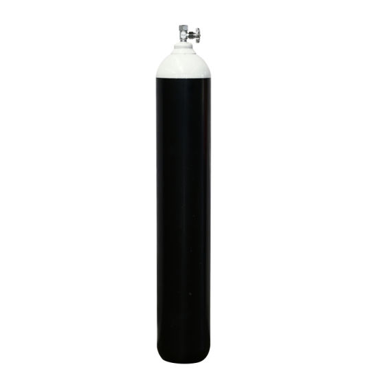 47L 150bar5.4mm High Pressure Vessel Seamless Steel Oxygen Gas Cylinder