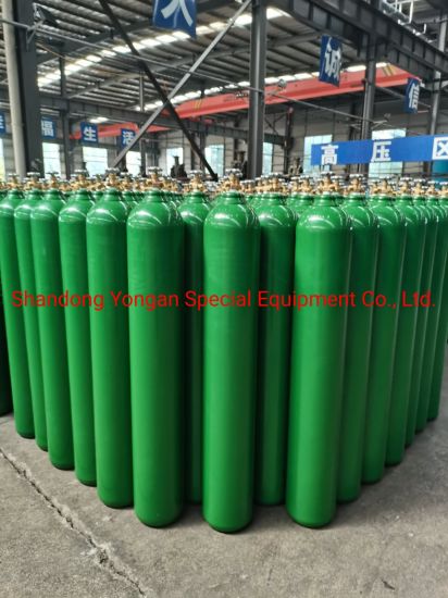 40L 150bar ISO Tped Seamless Steel Nitrogen/Hydrogen/Helium/Argon/Mixed ...