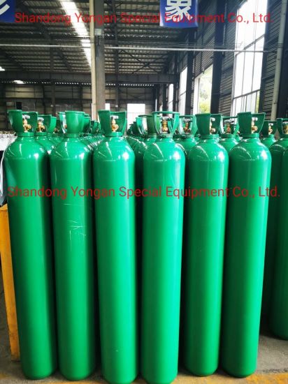 47L200bar High Pressure Vessel Seamless Steel Oxygen Gas Cylinder