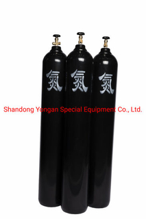 50L 230bar ISO Tpedhigh Pressure Vessel Seamless Steel Nitrogen/Hydrogen/Helium/Argon/Mixed Gas Cylinder