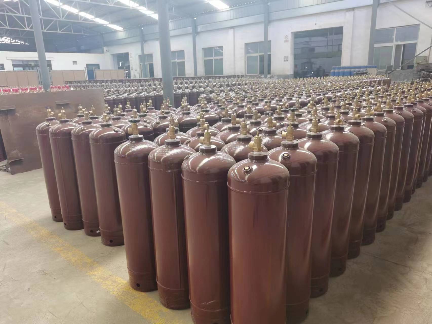  50L ISO3807 ISO4706 Welded Acetylene Cylinder 