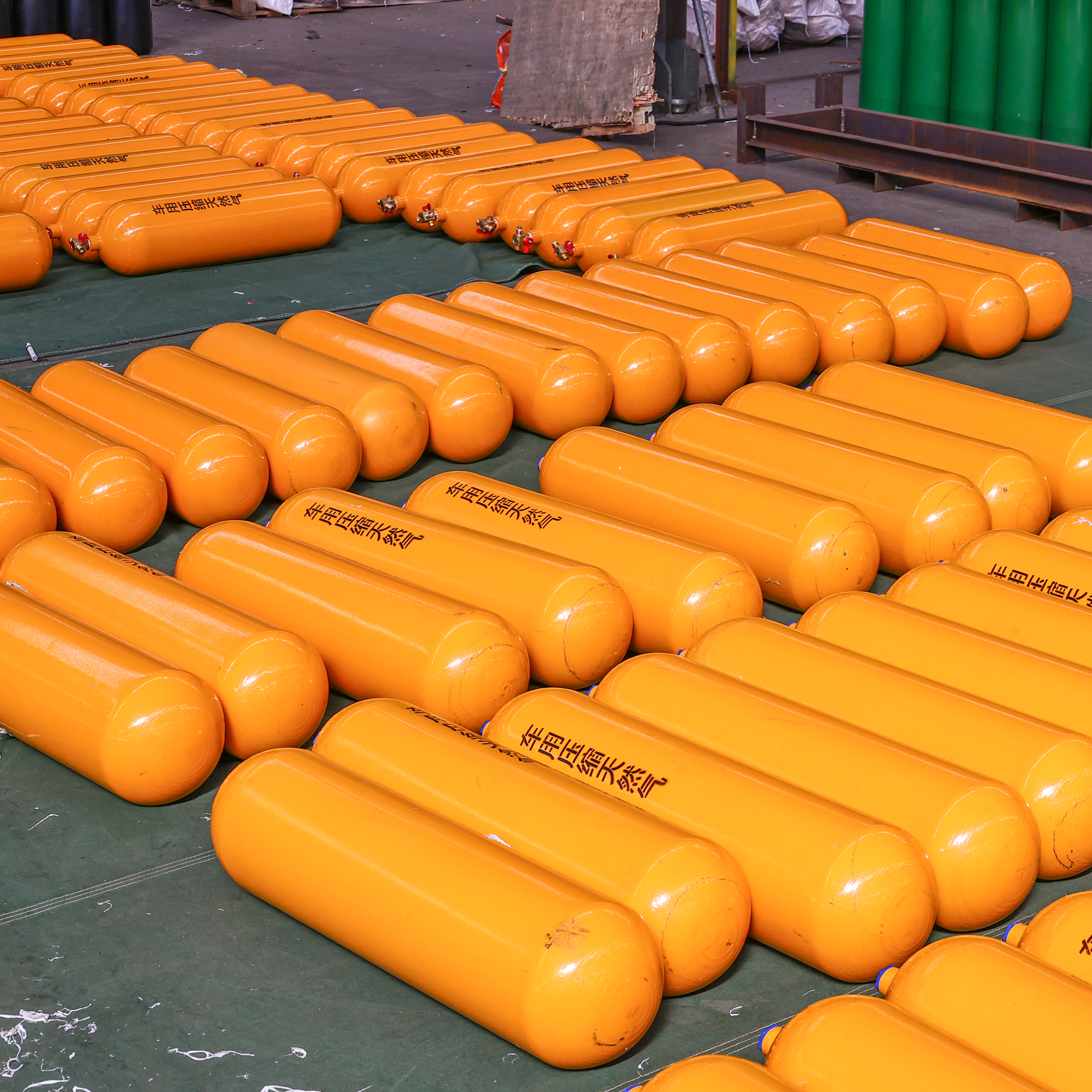 30L 203mm CNG 1 TPED ISO11439 Vehical Seamless Steel Cylinder