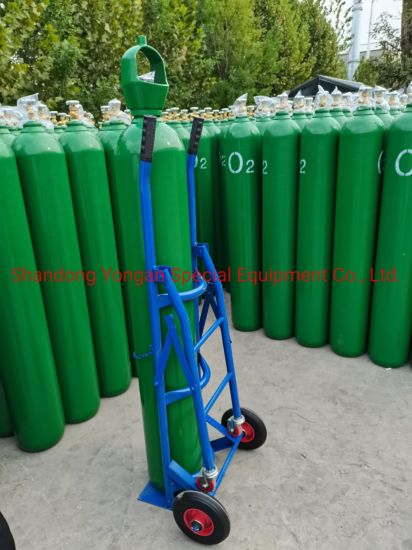 50L230bar 5.8mmhigh Pressure Vessel Seamless Steel Ar Argon Gas Cylinder
