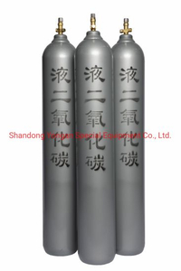 46.7L 230bar High Pressure Vessel Seamless Steel CO2 Carbon Dioxide Gas Cylinder