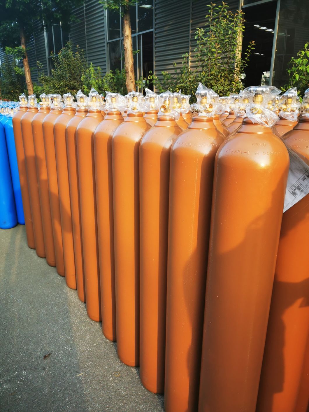 46.7L High Pressure Vessel Seamless Steel Nitrogen N2 Gas Cylinder