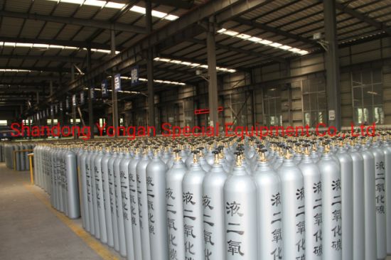 10lhot Sale High Quality Seamless Steel Portable CO2 Carbon Dioxide Gas Cylinder