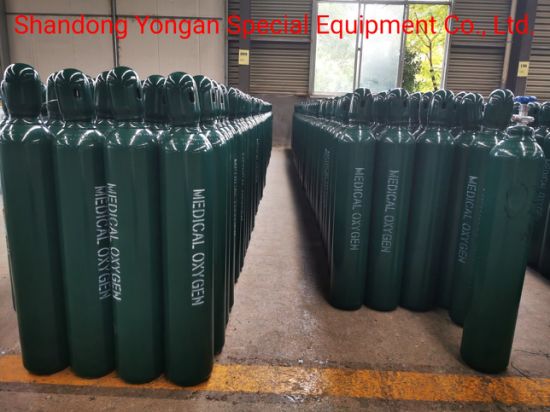10L 140mm Seamless Steel Portable Household Health Care Medical Helium Gas Cylinder