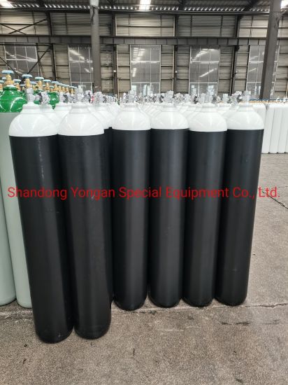 40L 150bar6.0mm High Pressure Vessel Seamless Steel Argon Gas Cylinder