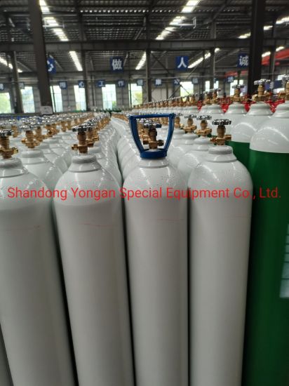 40L200bar 5.8mmhigh Pressure Vessel Seamless Steel Argon Gas Cylinder