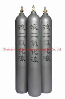 40L 150bar High Pressure Vessel Seamless Steel CO2 Carbon Dioxide Gas Cylinder