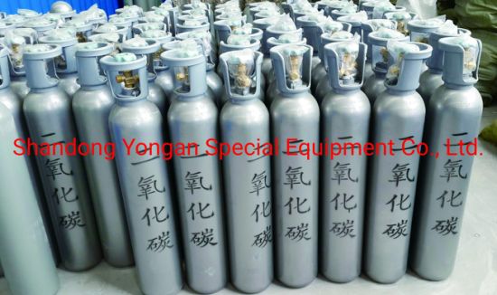 10L159mm ISO Tped Seamless Steel Portablenitrogen/Hydrogen/Helium/Argon/Mixed Gas Cylinder