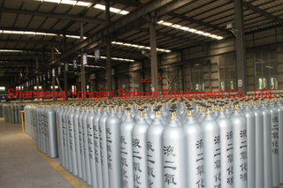 15L ISO Tped Seamless Steel Portableco2 Carbon Dioxide Gas Cylinder