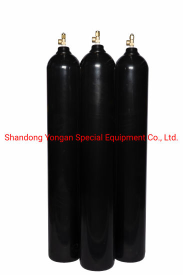 50L 230bar ISO Tpedhigh Pressure Vessel Seamless Steel Nitrogen/Hydrogen/Helium/Argon/Mixed Gas Cylinder