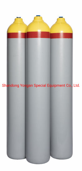 20L 150bar 5.7mm Seamless Steel Industrial Nitrogen N2 Gas Cylinder