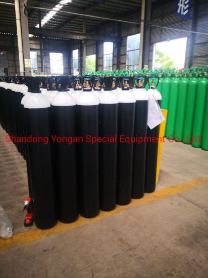 46.7L High Pressure Vessel Seamless Steel Argon Gas Cylinder